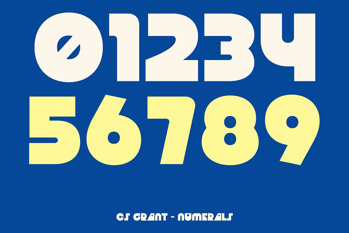 CS Grant – Display Typeface, a Sans Serif Font by Craft Supply Co. (Photo 5 of 8)