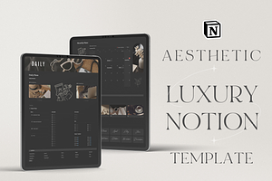 Notion Life Planner, an App Template by Asha Glenn Design Studio