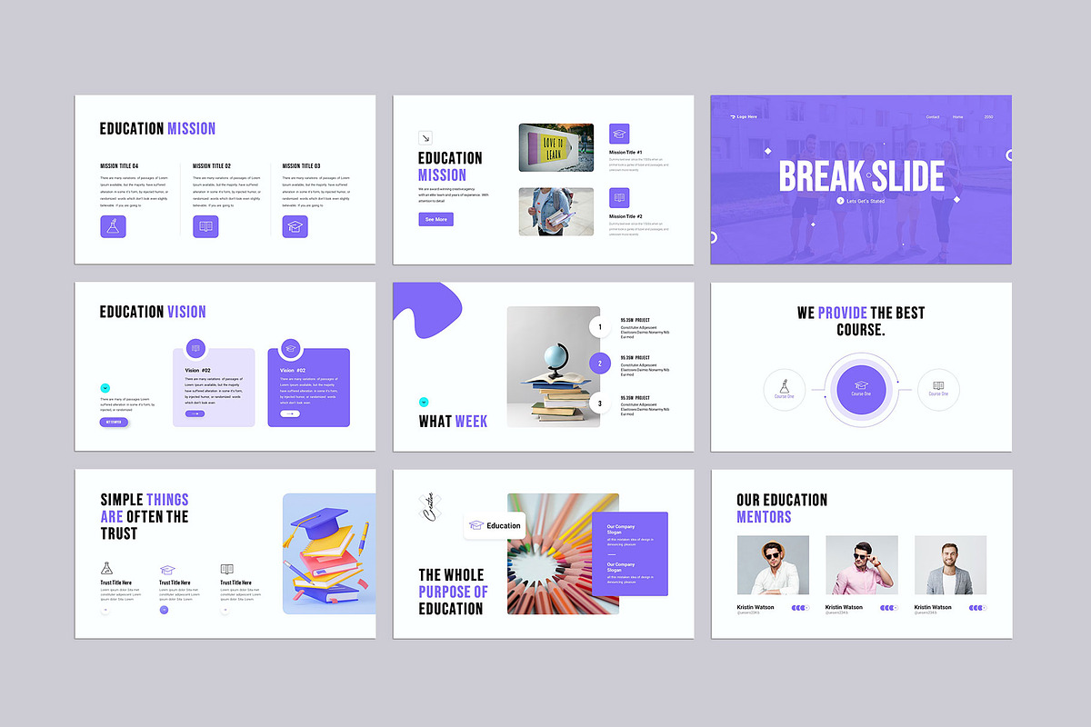 Digital Education Presentation, a Presentation Template by KreateTribe (Photo 4 of 6)