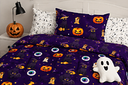Set of 6 seamless Halloween patterns, a Pattern Graphic by BabySofja (Thumbnail 4 of 4)