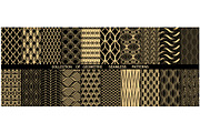 Geometric set of patterns, a Pattern Graphic by RODINA (Thumbnail 1 of 3)