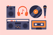 MUSICAL INSTRUMENTS ILLUSTRATIONS, an Illustration by Mark Skitsky (Thumbnail 4 of 7)