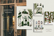 Hand Drawn Christmas Watercolor Set, an Object Graphic by Laras Wonderland (Thumbnail 5 of 12)