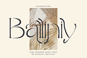 Balliniy, a Font by Muksal Creative (Thumbnail 1 of 8)