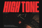 Hightone | Condensed Duo Font, a Sans Serif Font by Typoraith Co (Thumbnail 1 of 11)
