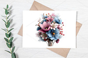 Whimsical Spring Floral Clipart, an Illustration by Canvas Craft (Thumbnail 7 of 7)