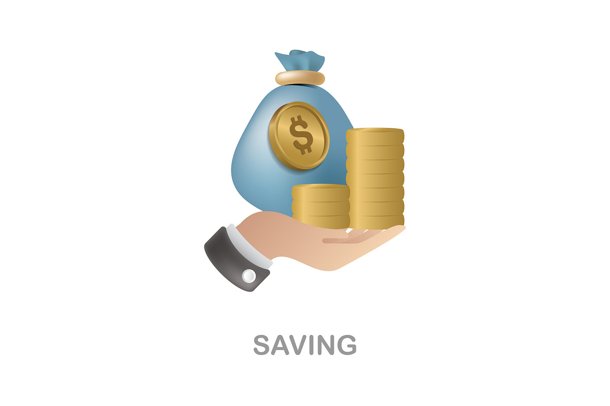 Investment 3D Icons Set Bundle, an Object Graphic by Aimagenarium@gmail.com (Photo 4 of 21)