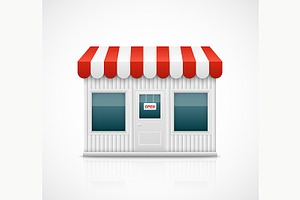 Business Stall, a Work Illustration by Elymas