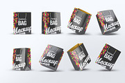 Paper Shopping Bag Mock-Up, a Packaging Mockup by DesignRushMarket (Thumbnail 1 of 7)