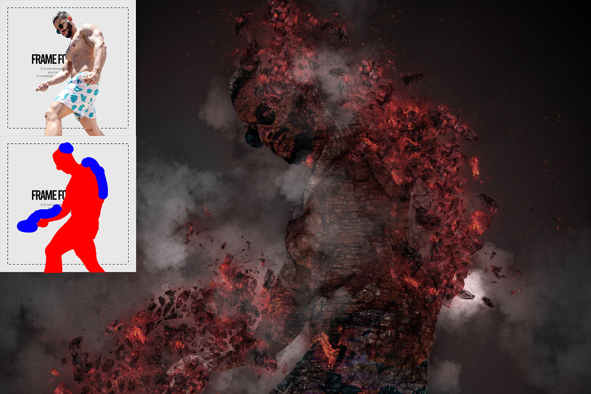 Demogorgon Photoshop Action, an Action Add-On by JLDesignsPH (Photo 4 of 7)