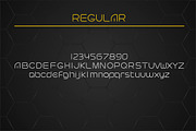 Futuristic linear style typeface., a Symbol Font by Fractal fonts & graphics (Thumbnail 4 of 5)