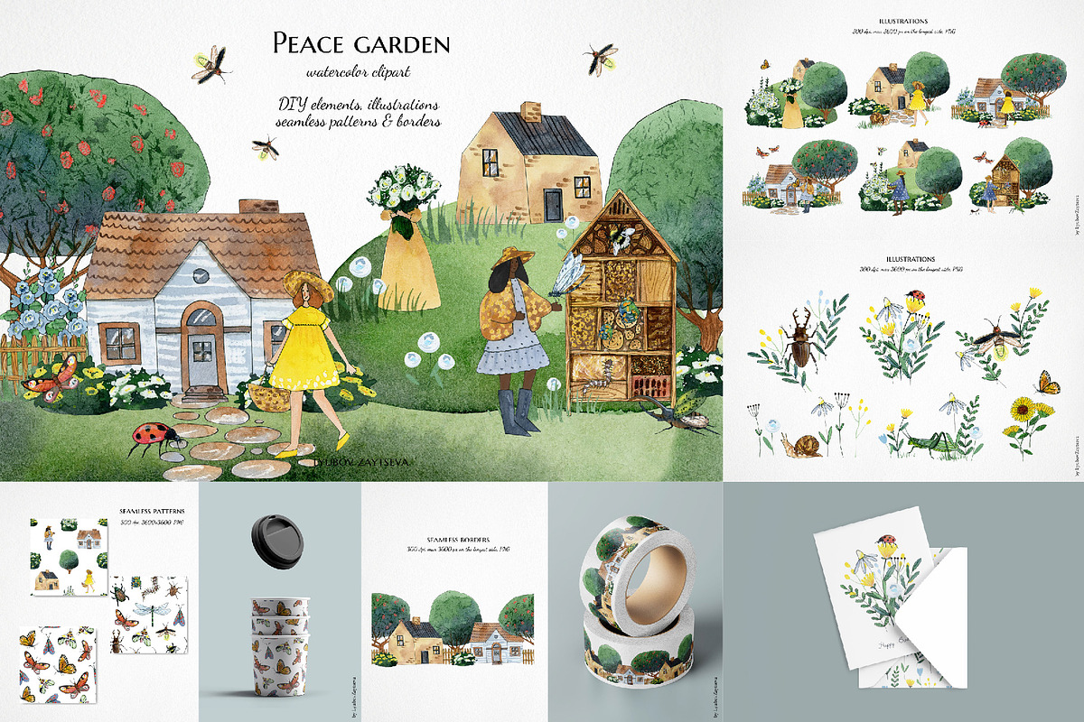 80% OFF! Bestsellers Bundle., a Seasonal Illustration by LyubovZaytseva (Photo 8 of 23)