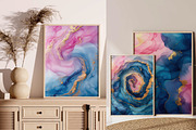 Abstract Alcohol Ink Art Collection, a Texture Graphic by O m N i  Studio (Thumbnail 10 of 21)