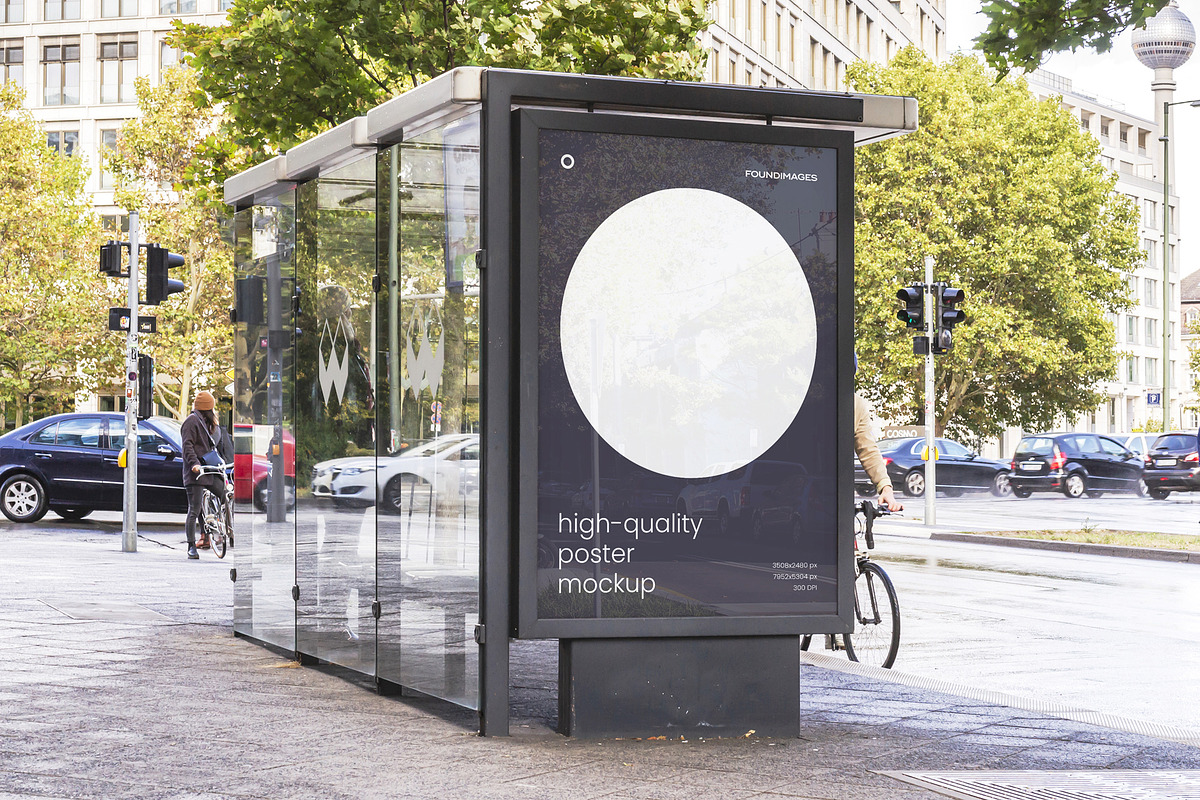 Urban Poster Mockup Template Bundle, an Advertising Mockup by FoundImages (Photo 25 of 52)