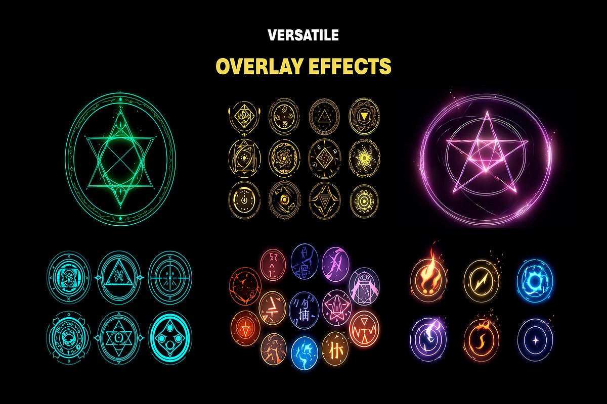 275+ Magic Rune Circles and Glyphs, an Object Graphic by Mikel Blazgad (Photo 2 of 11)