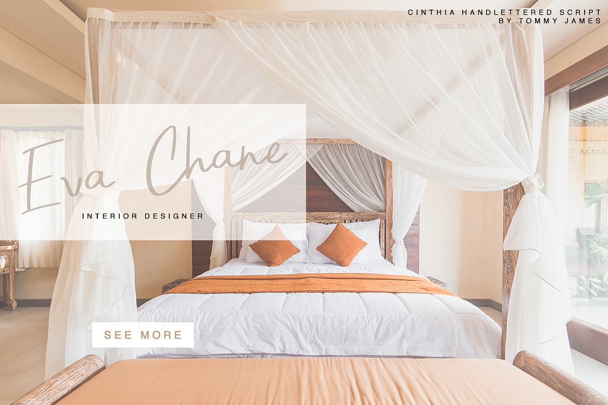 Cinthia Font preview 3