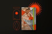 Contour edgy vector illustration, a Texture Graphic by Oleg and Katja (Thumbnail 8 of 26)
