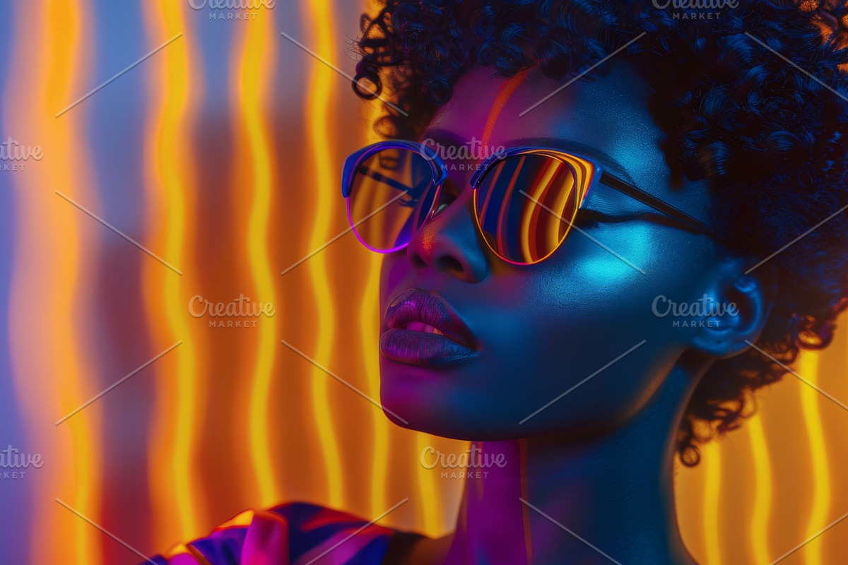 109 Fashion models in sunglasses, a Beauty & Fashion Photo by Handmadefont (Photo 22 of 113)