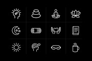 Mental Health and Spa Wellness Icon, an Icon by VectStock (Thumbnail 2 of 2)
