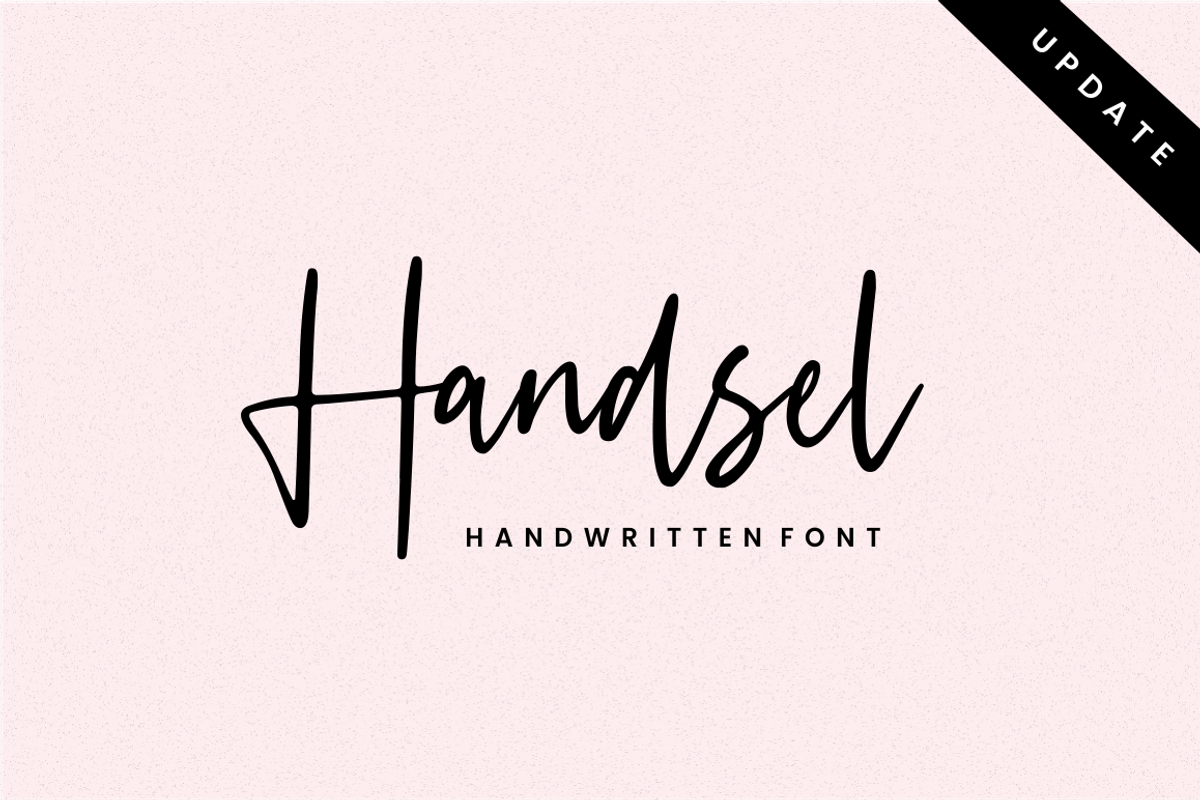 Handsel - Handwritten Font