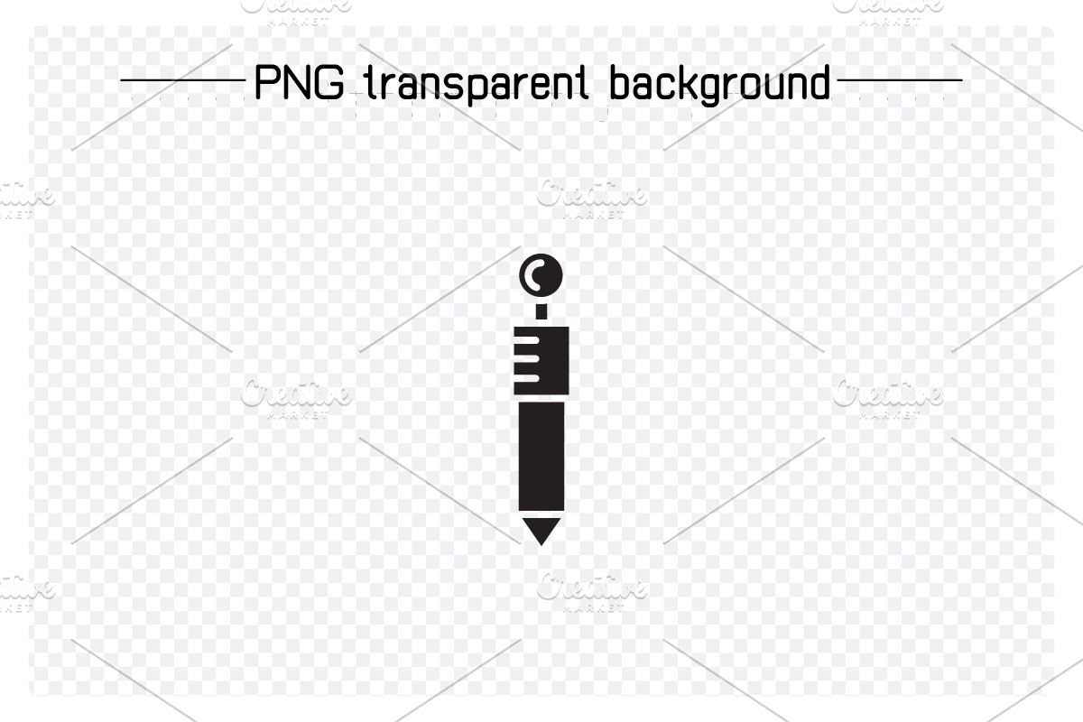 Pen and Pencil Glyph Icons, a Solid Icon by Designfour (Photo 6 of 7)
