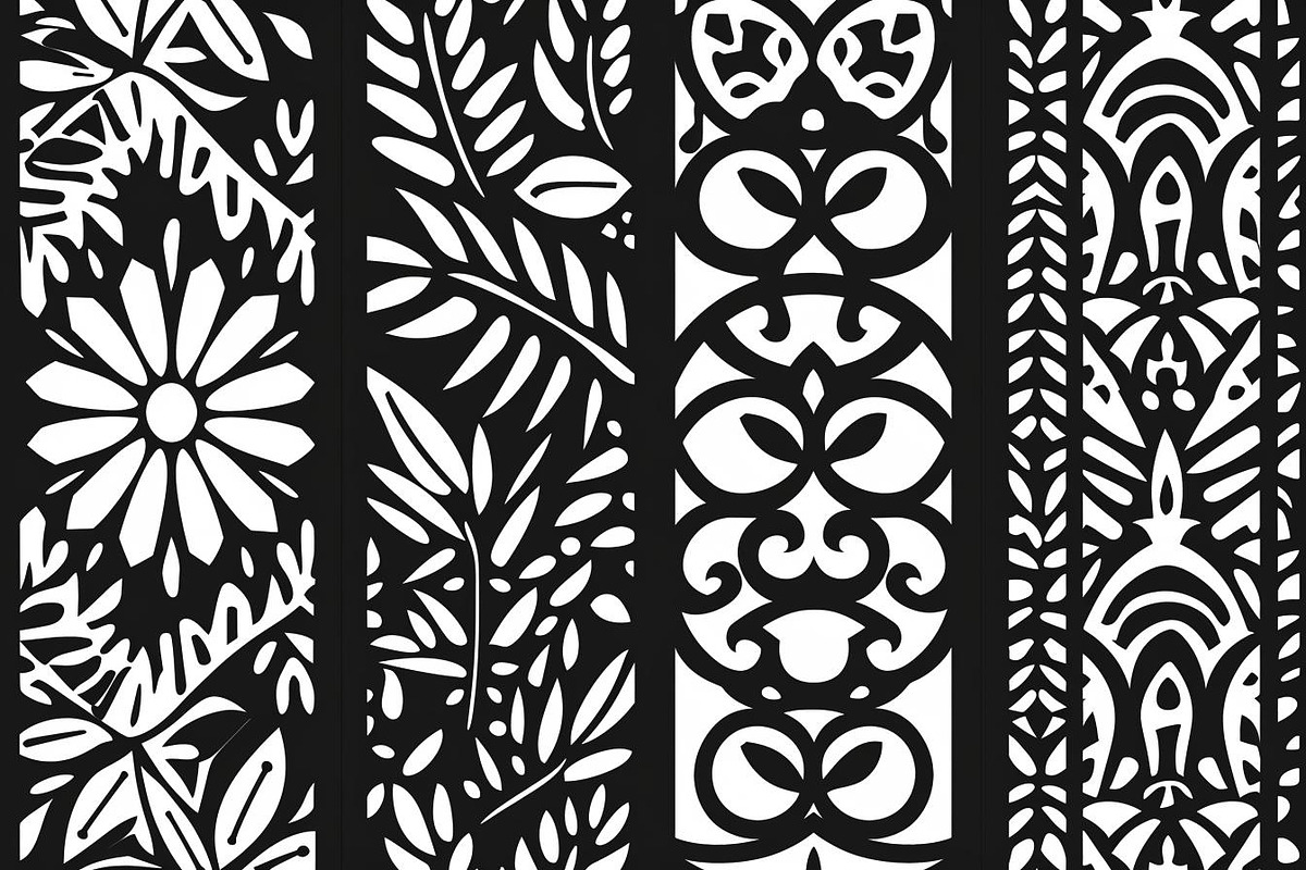 Elegant Geometric & Floral Laser Cut, an Object Illustration by jahid234 (Photo 9 of 11)