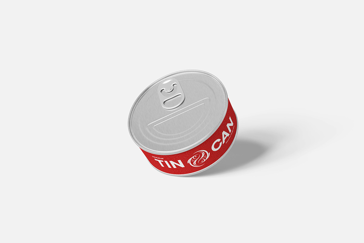 Tin Can Mockup, a Product Mockup by bimockup (Photo 5 of 6)