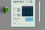 Clean Invoice Template for Business, a Stationery Template by MightyDesign (Thumbnail 3 of 6)