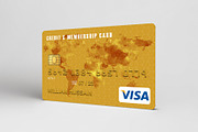 Credit Card Mockup, a Product Mockup by Honnum Graphic Art (Thumbnail 4 of 14)