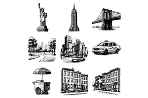 New York City  Illustration, an Object Graphic by RT Studio