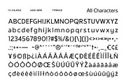 CS Volatile – Contemporary Font, a Sans Serif Font by Craft Supply Co. (Thumbnail 8 of 8)