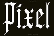 Fayte Pixel Retro Blackletter font, a Font by That That Creative (Thumbnail 15 of 15)