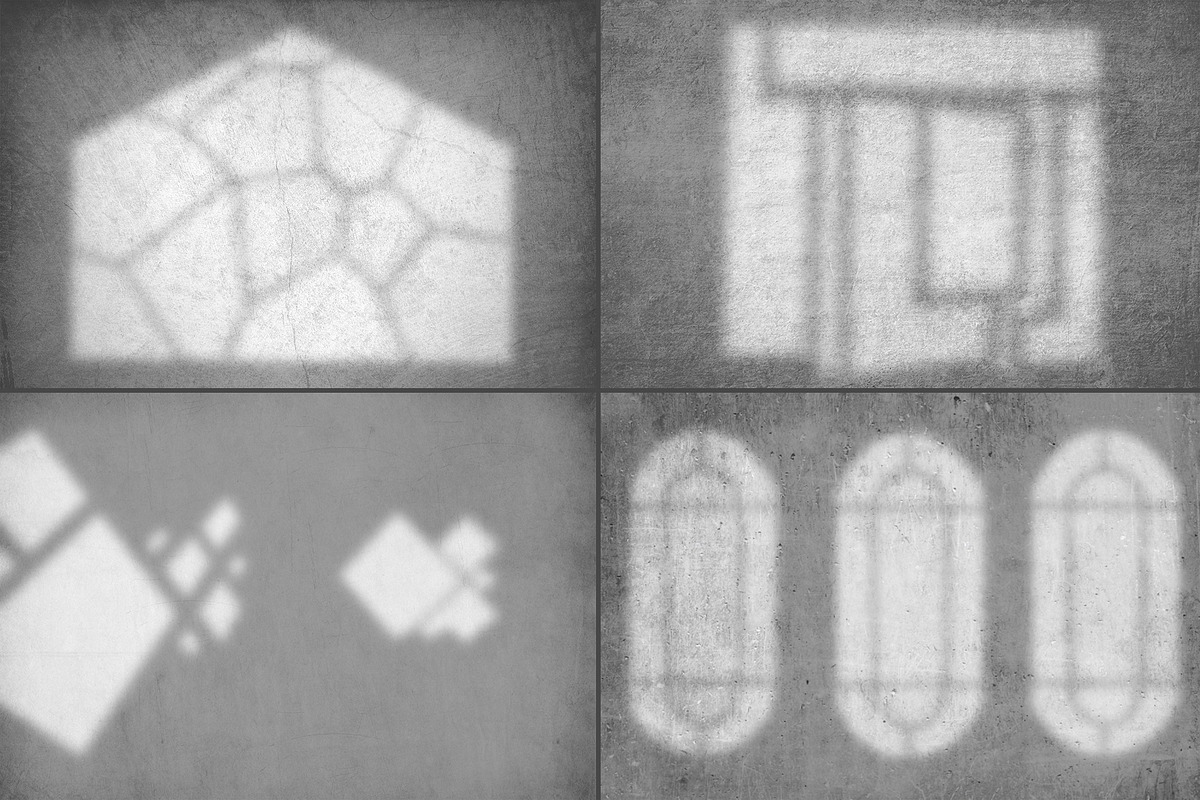 50 windows shadows, a Texture Illustration by AnastasiyaOleynik (Photo 9 of 14)