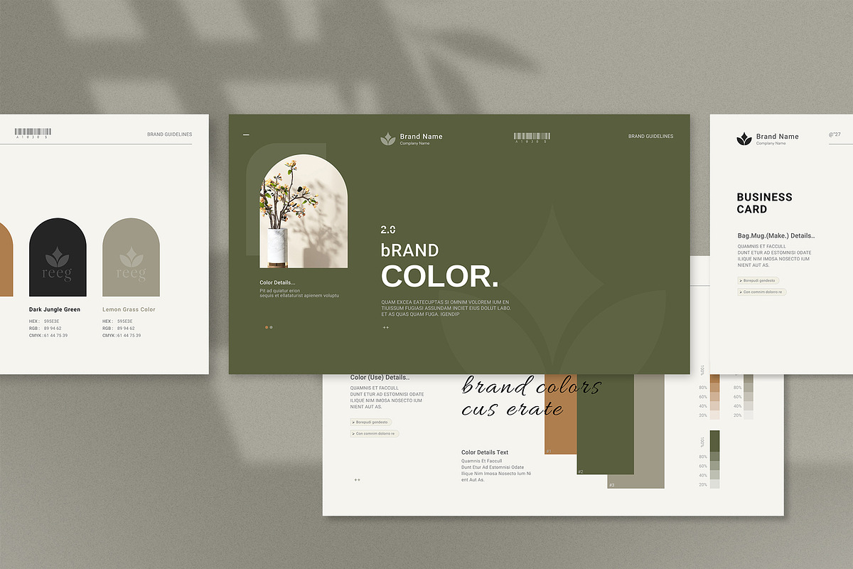 Reeg | Brand Guidelines, a Presentation Template by Design_Slide (Photo 3 of 9)