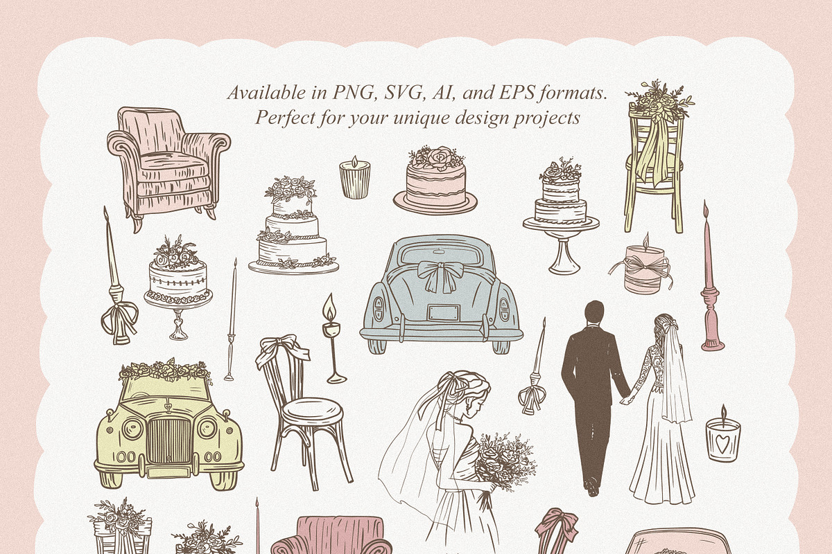 Lovely Moments – Elegant Wedding Art, an Object Graphic by AnMark (Photo 11 of 21)