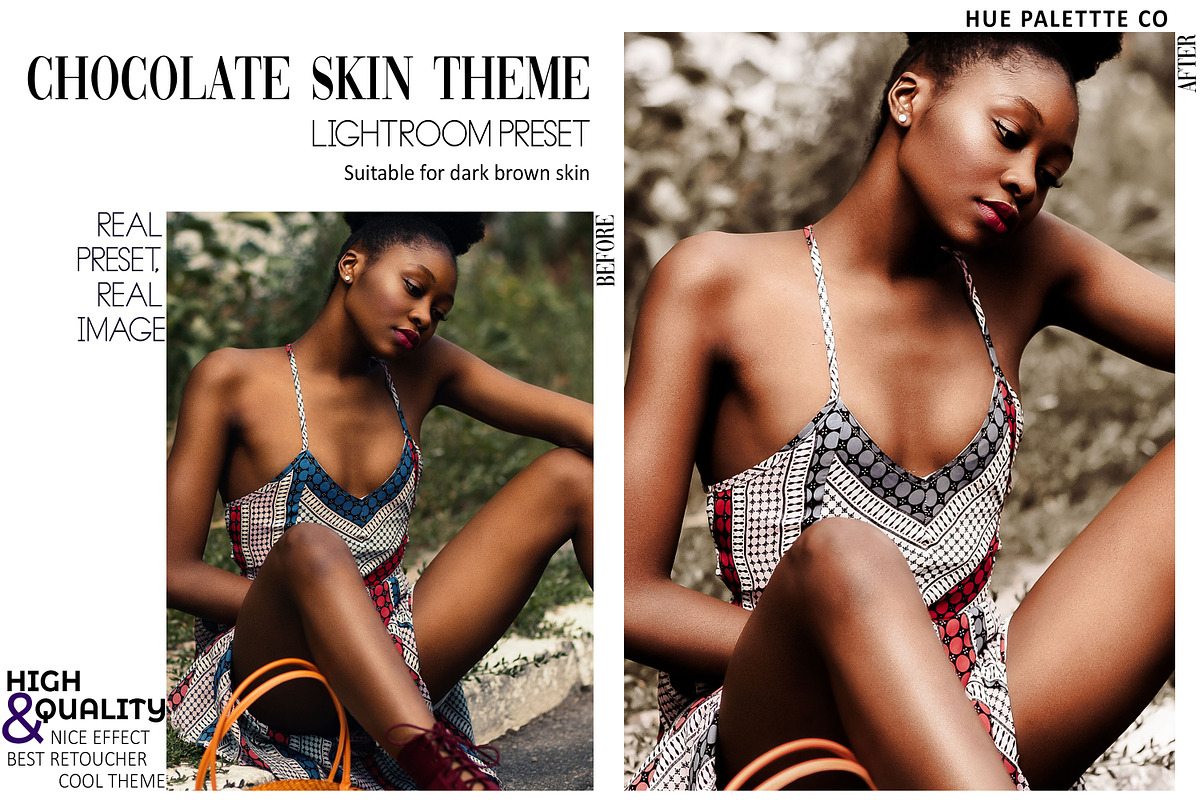 32 Melanin Touches Lightroom Presets, a Preset Add-On by Hue Palettte Studio (Photo 6 of 10)