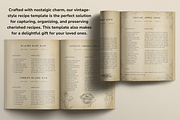 2 Recipes Page Template Vintage, a Templates & Theme by OrganizationOasisRo (Thumbnail 8 of 10)