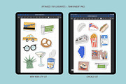 Big City Digital Stickers Goodnotes, an Object Graphic by Bella+Sophia Creative (Thumbnail 2 of 3)