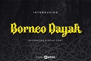 Borneo Dayak, a Font by ARToni (Thumbnail 1 of 12)