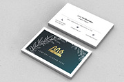 Floral Business Card Template- S06, a Business Card Template by M6 Gallery (Thumbnail 5 of 5)