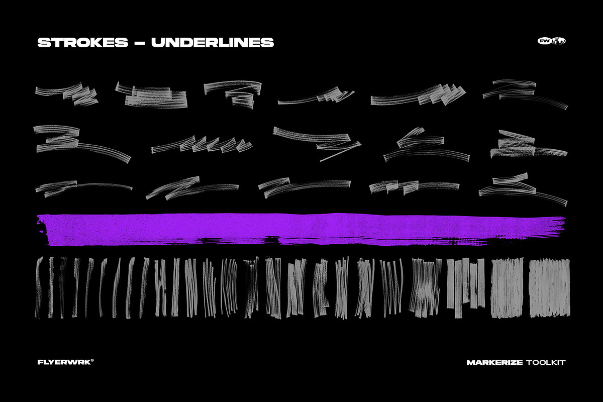 Markerize - 800+ graphics toolkit, an Object Graphic by FLYERWRK (Photo 20 of 22)