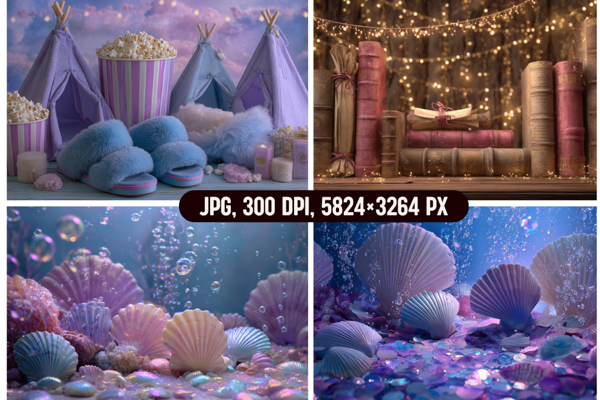 Birthday Girl-themed Photo Backdrops, a Background Graphic by PrintHaven Designs (Photo 8 of 12)