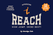 Reach - Display Slab Serif, a Slab Serif Font by Salamahtype (Thumbnail 1 of 6)