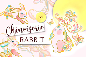 Chinoiserie Rabbit