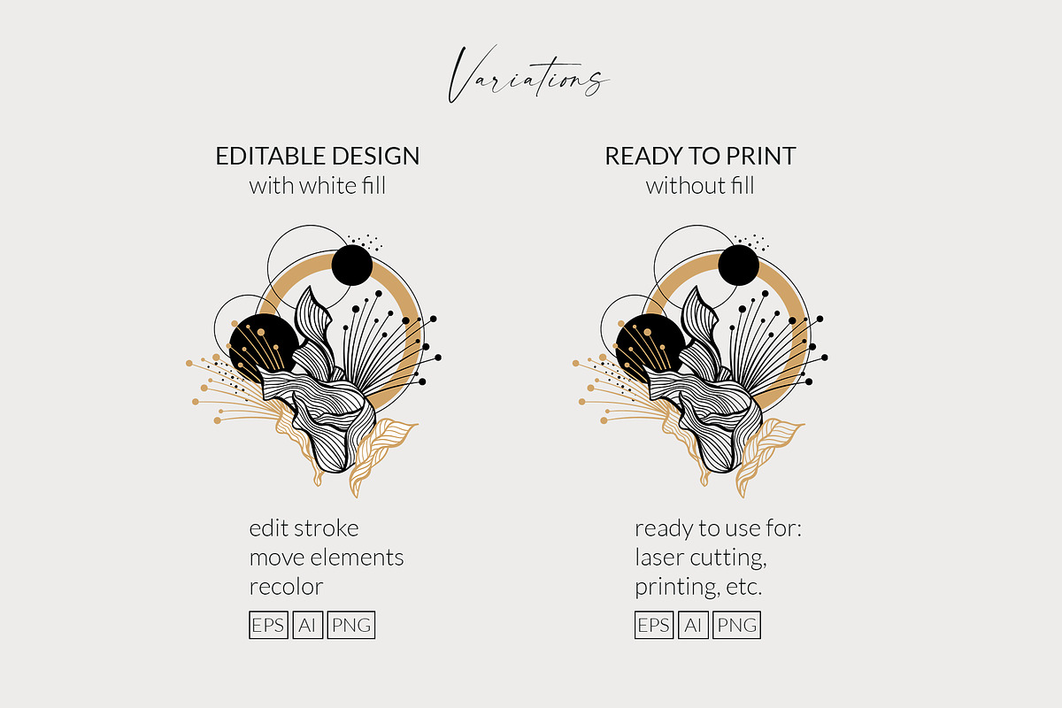 Modern Waves - Art Print Creator, a Decorative Illustration by ilonitta (Photo 9 of 14)