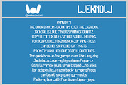 Righteousness font, a Sans Serif Font by weknow (Thumbnail 9 of 11)