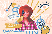 All seeing eye. Creative kit, an Illustration by kondratya (Thumbnail 3 of 7)