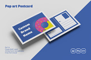 Pop Art Postcard, a Print Template by Fannan Studio (Thumbnail 2 of 3)
