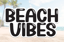Beach Vibes | Script Font