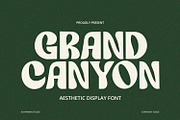Grand Canyon - Display Font, a Handwritten Font by Alpaprana (Thumbnail 1 of 9)